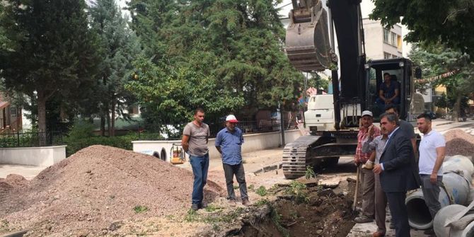Başkan Özdemir: “Yağmur Suyu Gideri Çalışmalarının Yüzde 95’i Tamamlandı”