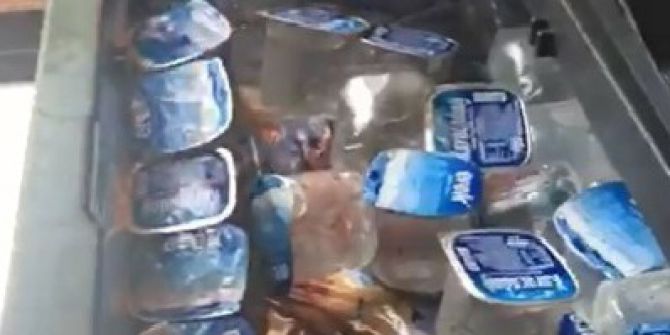 Otobüsün Buzdolabından Uyuşturucu Çıktı