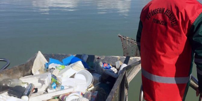 12 Günde 6.1 Kilometrekarelik Göl Yüzeyi Temizlendi