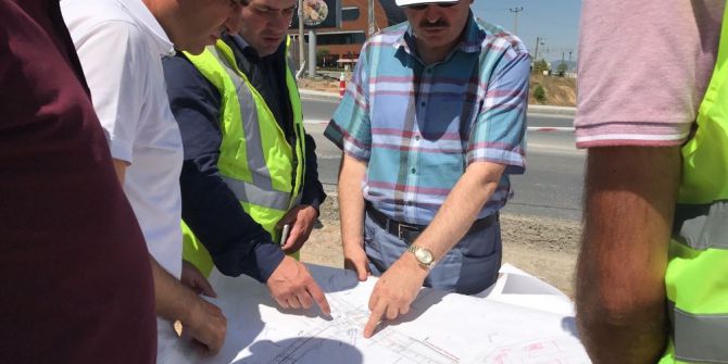 Genel Sekreter Bayram Devam Eden Çalışmaları İnceledi