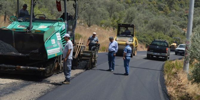 Kaş’ın Üzümlü Yolu Modernleşiyor