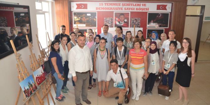 Yunus Emre Enstitüsü Öğrencileri Esogü Tömer’de