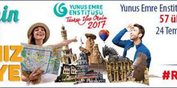 Yunus Emre Enstitüsü Türkçe Yaz Okulu Başlıyor