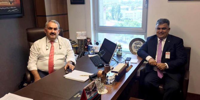 Başkan Özgüven, Milletvekili Etyemez’le Görüştü