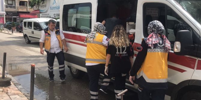 Babasıyla Kavga Eden Genç Yaralandı