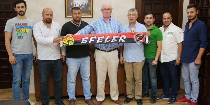 Efelerden Başkan Kurt’a Ziyaret