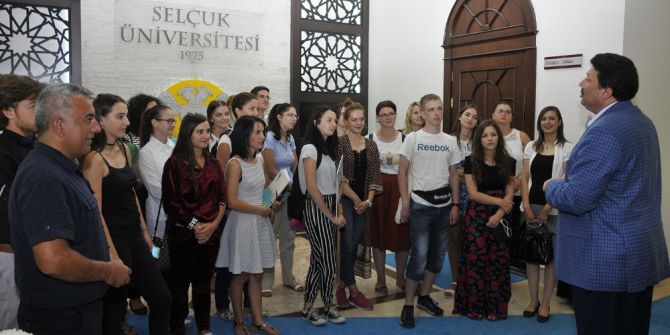 Türk Kültürünü Tanımak İçin Konya’ya Geldiler