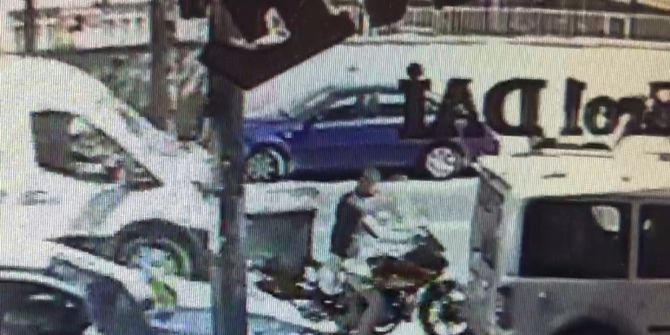 Anahtarı Üzerinde Bırakılan Motosiklet Saniyeler İçerisinde Çalındı