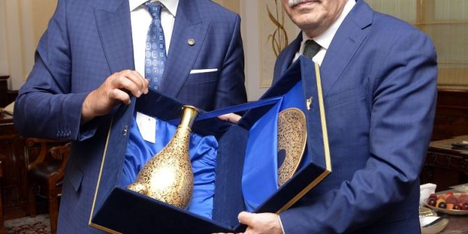 Dündar’dan Çavuşoğlu Ve Fakıbaba’ya Ziyaret