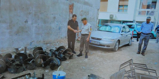 Şantiye Hırsızları Yakalandı