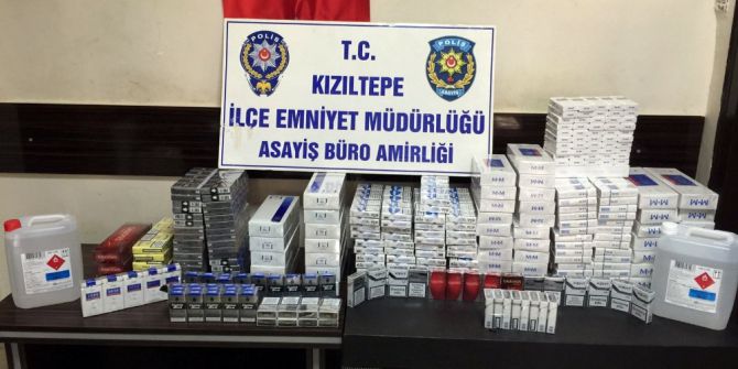 Mardin’de Kaçak İçki Üreten Şahıslar Yakalandı