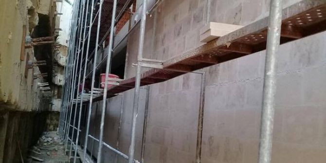 Sarnıç Han’ın Taşları Döşeniyor