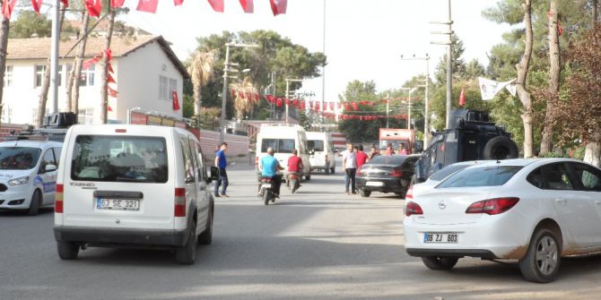 Ceylanpınar’da Polisten Asayiş Uygulaması