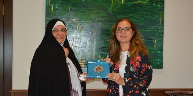 El Zahra Üniversitesi Rektöründen Düzce Üniversitesi’ne Ziyaret