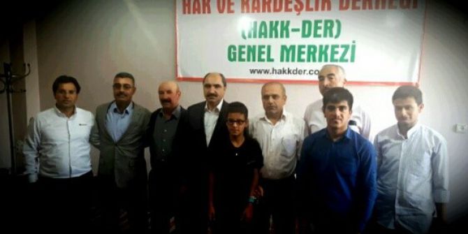 Başkan Soğanda’dan Hak Ve Kardeşlik Derneğine Ziyaret