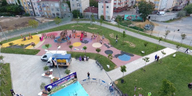 Gaziosmanpaşa’da 13 Bin Metrekarelik Dev Park Hizmete Açıldı