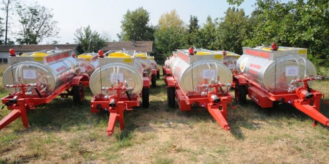 Erzincan’da Yangına Erken Müdahale İçin Köylere Su Tankeri