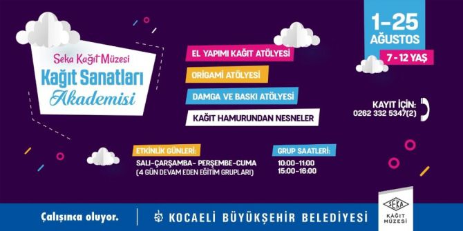 Kağıt Sanatları Akademisi Başlıyor