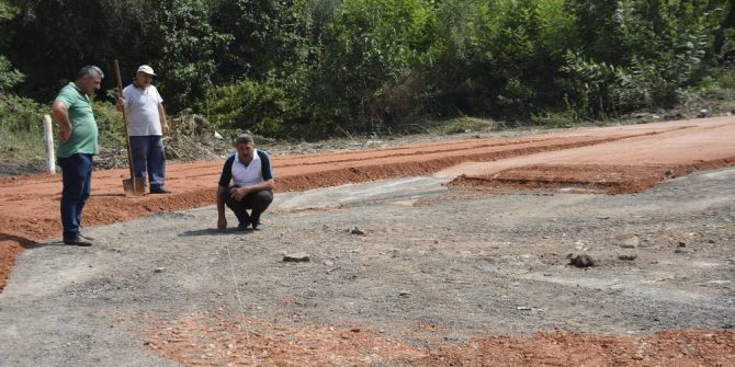 Körfez’de Asfalt Çalışmaları Devam Ediyor