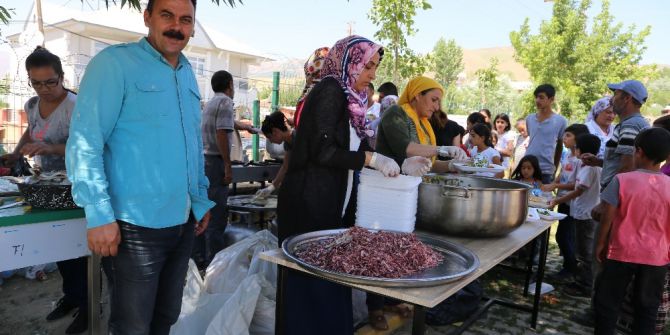 Varto’da Çay Bahçesi Açılışı