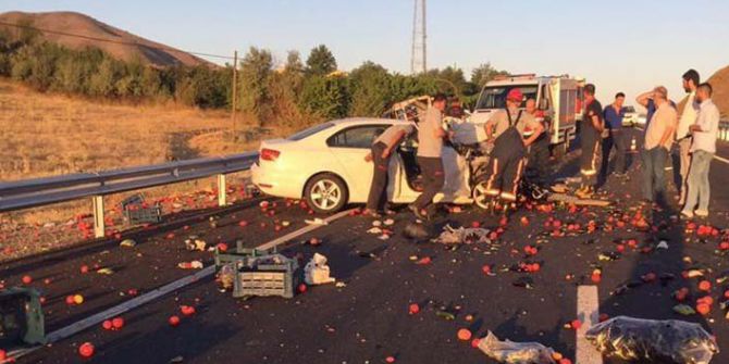 Elazığ’da Trafik Kazası: 2 Yaralı