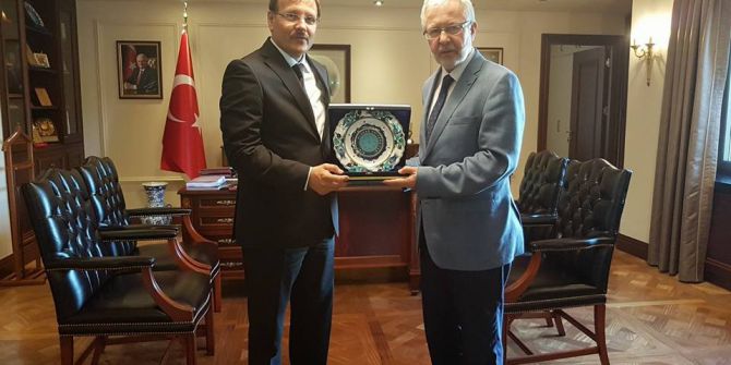 Başbakan Yardımcısı Çavuşoğlu’na Hayırlı Olsun Ziyareti