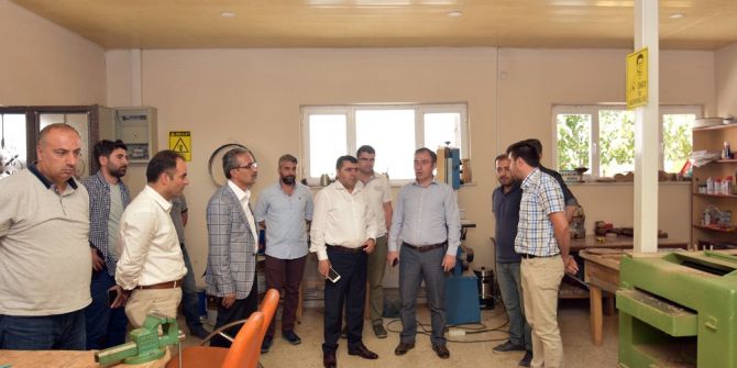 Kaymakam Akgül, Okul İnşaatlarını Denetledi