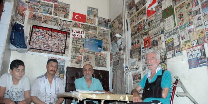 Efe Dayı’nın Erdoğan Sevgisi Duvarlara Sığmıyor