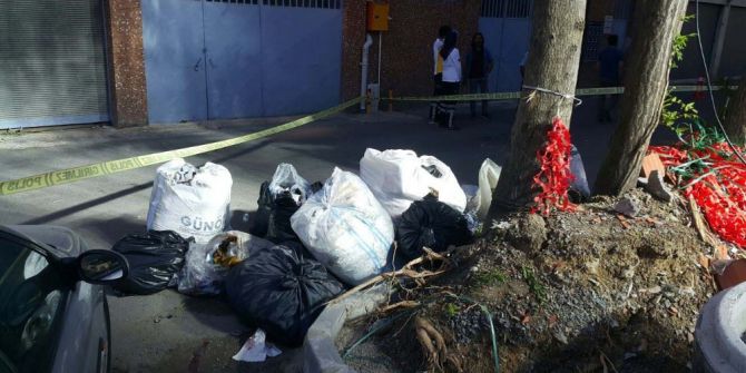 Bayrampaşa’da Çuval İçerisinde Ceset Bulundu
