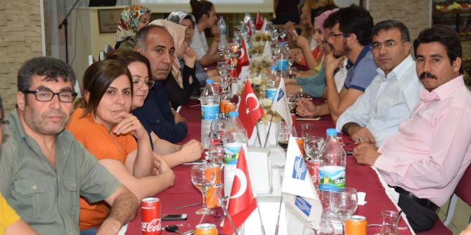 Halk Eğitim Merkezi Müdürü Mahmut Turgut’a Veda Yemeği