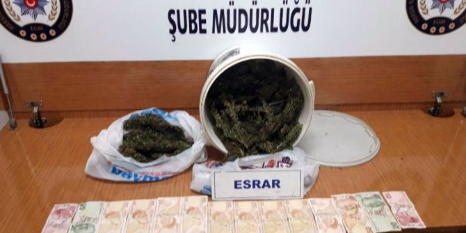 Mersin’de 1 Kilo 235 Gram Esrar Ele Geçirildi