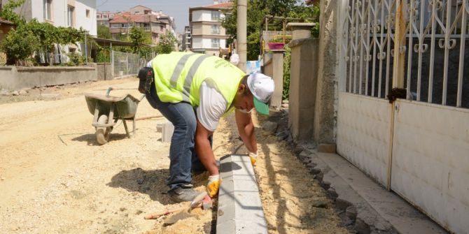 Tepebaşı’nda Üst Yapı Çalışmaları Sürüyor