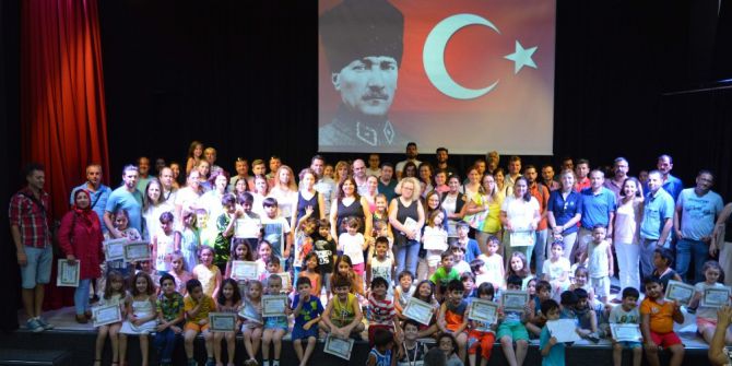 Başak Koleji B-sport Yaz Okullarında Sertifika Heyecanı