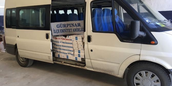 Van’da Kaçak Sigara Operasyonu