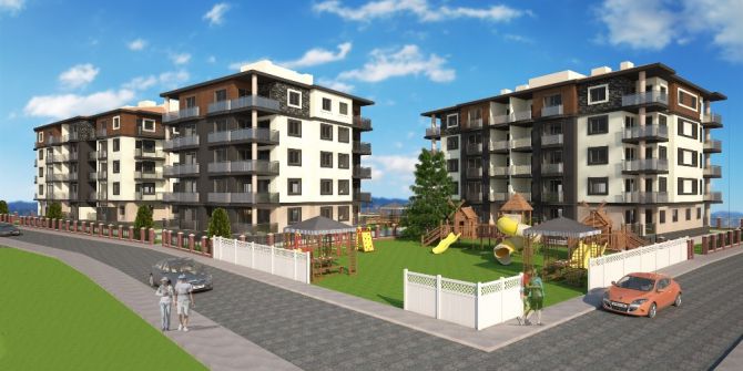 Burhaniye’de Belediye 60 Daireyi İhale Etti