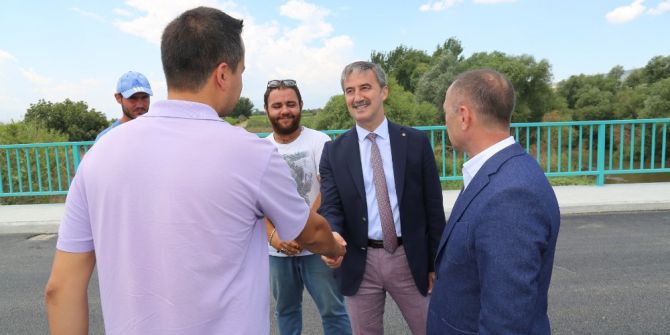 Başkan Şirin’den Urganlı Köprüsünde İnceleme