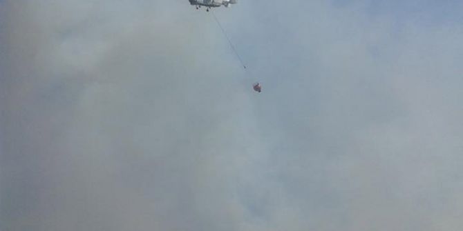 Balıkesir’deki Orman Yangını Kontrol Altına Alındı