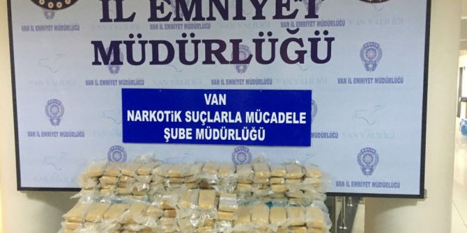 Van’da 78 Kilo Eroin Ele Geçirildi