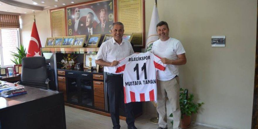 Bilecikspor Başkanı Cinoğlu’dan Başkan Yaman’a Ziyaret