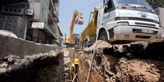 Bayram, Altyapı Çalışmalarını Yerinde İnceledi