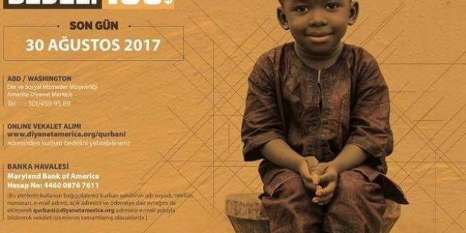 Türkiye Diyanet Vakfı, Abd’de Kurban Bağışı İçin Çalışma Başlattı