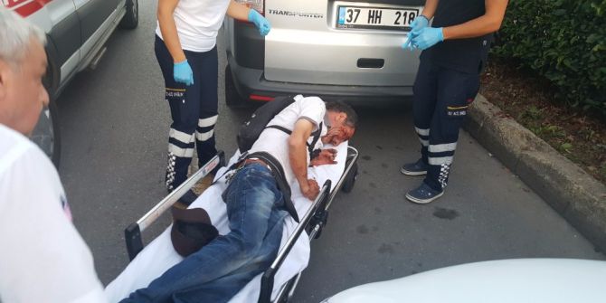 Çiçeklerin Üzerinden Atlamak İstedi, Betona Düştü