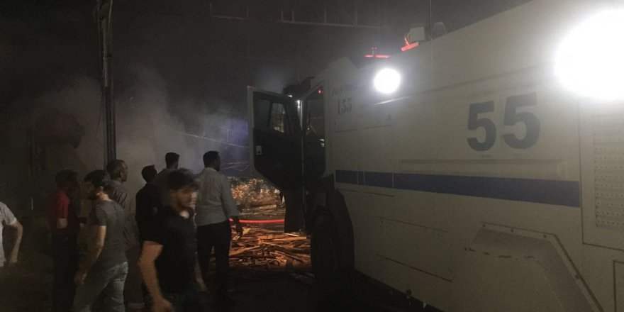 Diyarbakır’da Korkutan Yangın