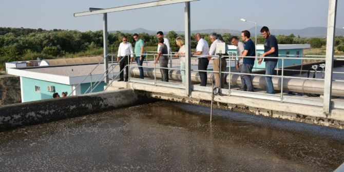 Soma Atıksu Arıtma Tesisi’nde Test Çalışmaları Başladı