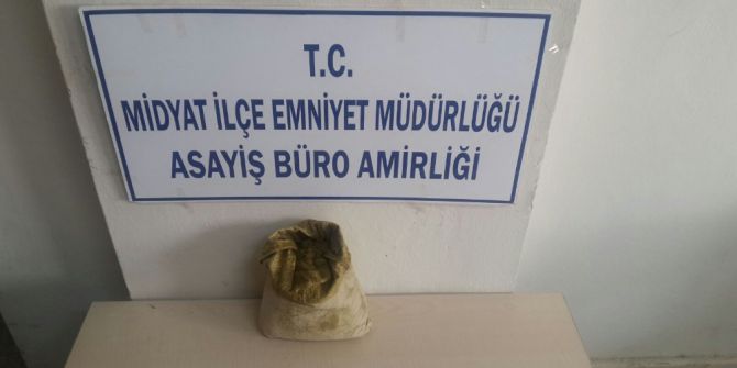 Midyat’ta Uyuşturucu Operasyonu