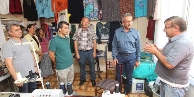 Başkan Köşker Esnaf Ziyaretlerini Sürdürüyor