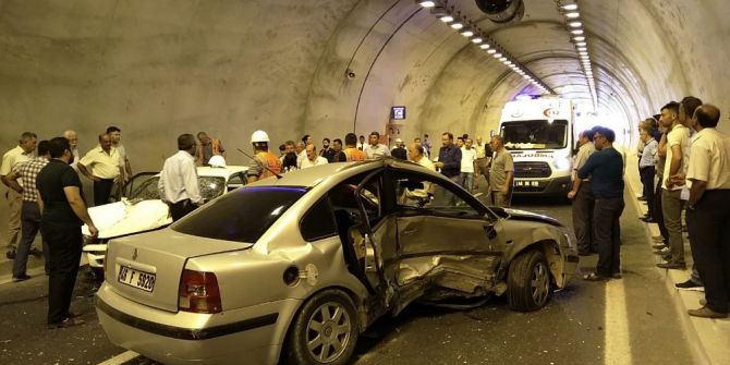 Kahramanmaraş’ta Tünelde Kaza: 1 Ölü, 5 Yaralı