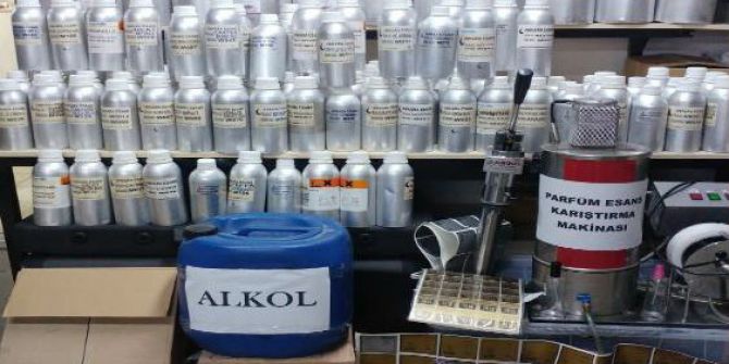 Başkent’te Kaçak Parfüm Operasyonu