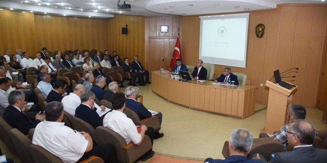 Vali Demirtaş’ın Başkanlığında “Ekonomi Değerlendirme Toplantısı” Yapıldı