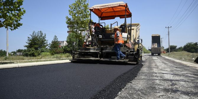 Tekkeköy’de Asfalt Seferberliği
